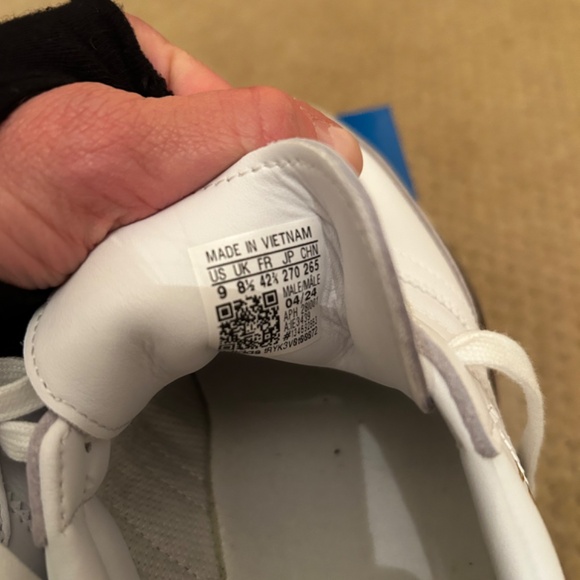 Adidas Samba-cloud white - women’s 10 men’s 9 - Picture 5 of 7